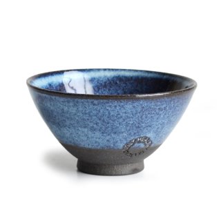 【SALIU】飯碗 SA01 大 黒 お茶碗 ごはん碗 夫婦茶碗 陶器 日本製 