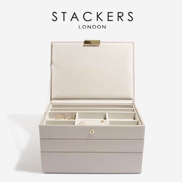 STACKERS】クラシック ジュエリーボックス 選べる3個セット トープ