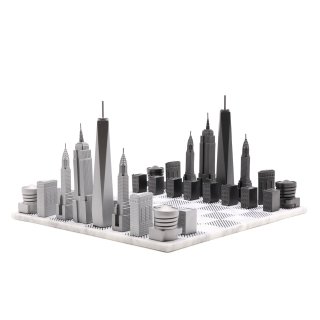 Skyline Chess ニューヨークシティエディション チェスセット ペーパーボード チェス スカイラインチェス The New York City Edition トイ オブジェ インテリア お洒落 おしゃれ かっこいい モダン ギフト Nature Ave