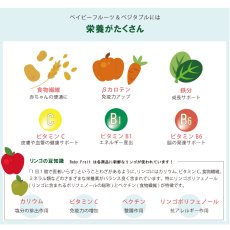 画像5: 【Baby Fruit】Frulla ベビーフルーツ& ベジタブル　 オーガニック フルーツ スムージー　100g　 有機フルーツ　有機野菜  (5)