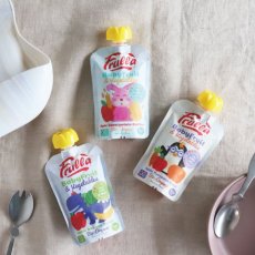 画像1: 【Baby Fruit】Frulla ベビーフルーツ& ベジタブル　 オーガニック フルーツ スムージー　100g　 有機フルーツ　有機野菜  (1)