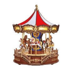 画像7: 【Rolife】メロディー　メリーゴーランド　Classic Carousel 　ミュージックドリーマー　ウッドパズル　ミニチュア (7)