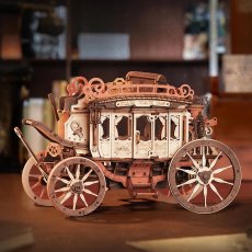 画像6: 【Rolife】駅馬車　The Stage Coach ３D　木製パズル　DIY 　ミニチュア模型 　立体パズル (6)