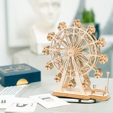 画像1: 【Rolife】観覧車　Ferris Wheel  ３D　ウッドパズル　木製パズル　DIY　ミニチュア模型  (1)