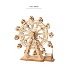 画像3: 【Rolife】観覧車　Ferris Wheel  ３D　ウッドパズル　木製パズル　DIY　ミニチュア模型  (3)