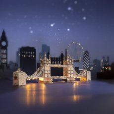 画像8: 【Rolife】タワーブリッジ Tower Bridge ３D　木製パズル　DIY 　ミニチュア模型  (8)