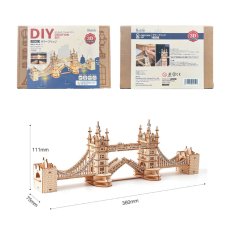 画像7: 【Rolife】タワーブリッジ Tower Bridge ３D　木製パズル　DIY 　ミニチュア模型  (7)