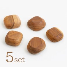 画像1: 【TEAK WOOD】マグネット 石ころ M　セット売り　磁石 (1)