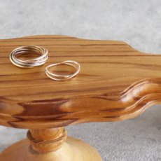 画像6: 【TEAK WOOD】ケーキスタンド　オーバル　S　 18.3ｃｍ　チーク　木製 (6)