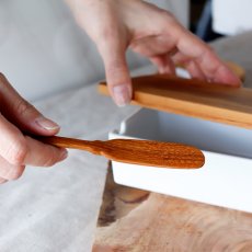 画像6: 【TEAK WOOD】バターナイフ Butter Knife 14.2ｃｍ チーク 木製  (6)