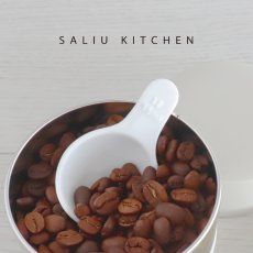 画像1: 【SALIU KITCHEN】おおさじ　スプーン　メジャースプーン 軽量スプーン 磁器　日本製　SALIU (1)