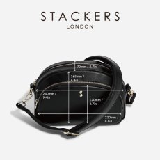 画像14: 【STACKERS】クロスボディバッグ　Cross Body Bag  ブラック　Black ショルダーバッグ　 スタッカーズ 　ロンドン　UK (14)