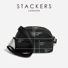 画像13: 【STACKERS】クロスボディバッグ　Cross Body Bag  ブラック　Black ショルダーバッグ　 スタッカーズ 　ロンドン　UK (13)