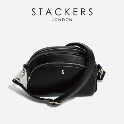 画像2: 【STACKERS】クロスボディバッグ　Cross Body Bag  ブラック　Black ショルダーバッグ　 スタッカーズ 　ロンドン　UK