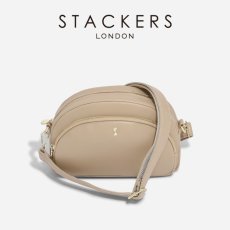 画像1: 【STACKERS】クロスボディバッグ　Cross Body Bag  キャメル　Camel ショルダーバッグ　 スタッカーズ 　ロンドン　UK (1)