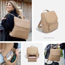 画像5: 【STACKERS】マザーズバッグ Mother’s Bag  キャメル　Camel  スタッカーズ 　ロンドン　UK (5)