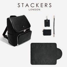 画像10: 【STACKERS】マザーズバッグ Mother’s Bag  ブラック  Black 　スタッカーズ 　ロンドン　UK (10)