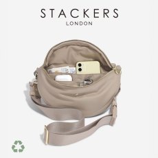 画像1: 【STACKERS】ナイロンボディバッグ　　Recycled Nylon Body Bag  マッシュルーム　Mushroom  ショルダーバッグ　 スタッカーズ 　ロンドン　UK (1)