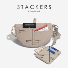 画像12: 【STACKERS】ナイロンボディバッグ　　Recycled Nylon Body Bag  マッシュルーム　Mushroom  ショルダーバッグ　 スタッカーズ 　ロンドン　UK (12)