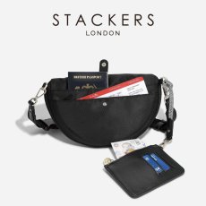 画像9: 【STACKERS】ナイロンボディバッグ　Recycled Nylon Body Bag ブラック　Black ショルダーバッグ　 スタッカーズ 　ロンドン　UK (9)