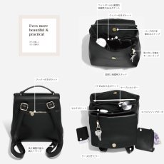 画像4: 【STACKERS】スモールバックパック　Small Backpack  ブラック　Black スタッカーズ 　ロンドン　UK (4)