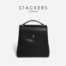 画像1: 【STACKERS】スモールバックパック　Small Backpack  ブラック　Black スタッカーズ 　ロンドン　UK (1)