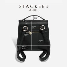 画像14: 【STACKERS】スモールバックパック　Small Backpack  ブラック　Black スタッカーズ 　ロンドン　UK (14)