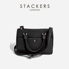 画像14: 【STACKERS】スモールハンドバッグ　Small Handbag  ブラック　Black  スタッカーズ 　ロンドン　UK (14)