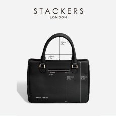 画像18: 【STACKERS】スモールハンドバッグ　Small Handbag  ブラック　Black  スタッカーズ 　ロンドン　UK (18)