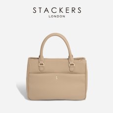 画像1: 【STACKERS】スモールハンドバッグ　Small Handbag  キャメル　Camel  スタッカーズ 　ロンドン　UK (1)