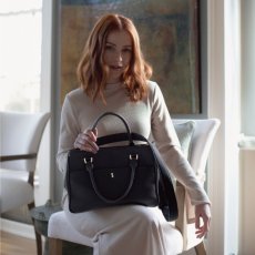 画像11: 【STACKERS】スモールハンドバッグ　Small Handbag  ブラック　Black  スタッカーズ 　ロンドン　UK (11)