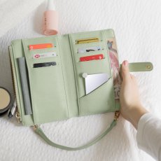 画像10: 【STACKERS】ウォレットバッグ Wallet Bag セージグリーン SageGreen 　スタッカーズ 　ロンドン　UK (10)