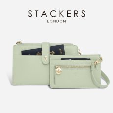 画像13: 【STACKERS】ウォレットバッグ Wallet Bag セージグリーン SageGreen 　スタッカーズ 　ロンドン　UK (13)