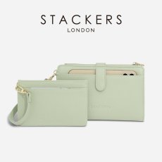 画像14: 【STACKERS】ウォレットバッグ Wallet Bag セージグリーン SageGreen 　スタッカーズ 　ロンドン　UK (14)