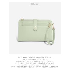 画像3: 【STACKERS】ウォレットバッグ Wallet Bag セージグリーン SageGreen 　スタッカーズ 　ロンドン　UK (3)