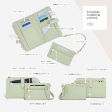 画像4: 【STACKERS】ウォレットバッグ Wallet Bag セージグリーン SageGreen 　スタッカーズ 　ロンドン　UK (4)