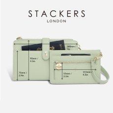 画像16: 【STACKERS】ウォレットバッグ Wallet Bag セージグリーン SageGreen 　スタッカーズ 　ロンドン　UK (16)