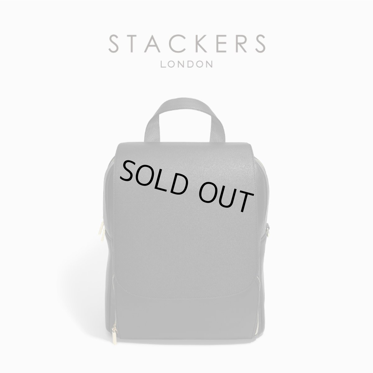 画像1: 【STACKERS】バックパック　リュック　ブラック　Backpack Black イギリス　スタッカーズ　ロンドン (1)