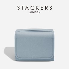 画像3: 【STACKERS】ハンギング ウォッシュバッグS　 Small Hanging Wash Bag ダスキーブルー Dusky Blueスタッカーズ london (3)