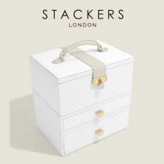 画像10: 【STACKERS】ラグジュアリークラシック ボックス  Luxury Classic Box  TwoTone  ペブルホワイト　Pebble White  ジュエリーボックス　スタッカーズ　ロンドン　イギリス (10)