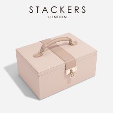 画像1: 【STACKERS】ラグジュアリークラシック ボックス  Luxury Classic  Box 　TwoTone　ブラッシュピンク　Blush Pink 　ジュエリーボックス　スタッカーズ　ロンドン　イギリス (1)