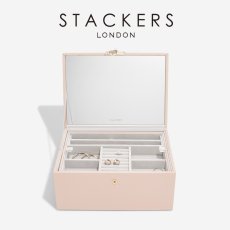 画像8: 【STACKERS】ラグジュアリークラシック ボックス  Luxury Classic  Box 　TwoTone　ブラッシュピンク　Blush Pink 　ジュエリーボックス　スタッカーズ　ロンドン　イギリス (8)