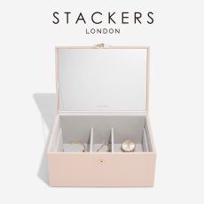 画像9: 【STACKERS】ラグジュアリークラシック ボックス  Luxury Classic  Box 　TwoTone　ブラッシュピンク　Blush Pink 　ジュエリーボックス　スタッカーズ　ロンドン　イギリス (9)