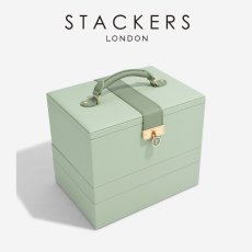 画像10: 【STACKERS】ラグジュアリークラシック ボックス  Luxury Classic Box TwoTone  セージグリーン Sage Green  ジュエリーボックス　スタッカーズ　ロンドン　イギリス (10)