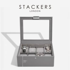 画像11: 【STACKERS】メンズ  腕時計　８ピース　ウォッチ ボックス 8 Piece Watch Box 　スレートグレー SlateGrey  スタッカーズ　イギリス　ロンドン (11)