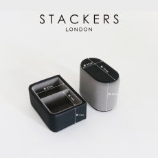 画像14: 【STACKERS】メンズ ウォッチ＆カフスボックス Watch＆Cufflink Box ブラック ペブル Black Pebbleスタッカーズ　イギリス　ロンドン (14)