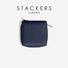 画像3: 【STACKERS】コンパクトジュエリーロール ネイビーペブル　Navy Pebble　Compact Jewellery Roll　スタッカーズ　イギリス　ロンドン (3)