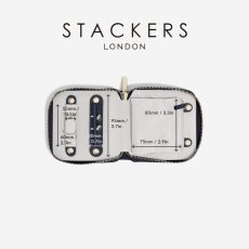 画像13: 【STACKERS】コンパクトジュエリーロール ネイビーペブル　Navy Pebble　Compact Jewellery Roll　スタッカーズ　イギリス　ロンドン (13)