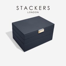 画像12: 【STACKERS】クラシック　ジュエリーボックス　選べる3個セット 3set　ネイビーペブル　Navy Pebble　スタッカーズ　イギリス　ロンドン (12)