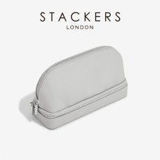 画像12: 【STACKERS】コスメ&ジュエリーバッグ　Cosme Jewellery Bag　ペブルグレイ　Pebble　Gray　スタッカーズ イギリス ロンドン (12)